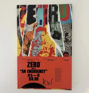 Zero Vol. 1 Ein Notfall (Bild Comic TPB) SIGNIERT von Autor Ales Kot - Bild 1 von 5