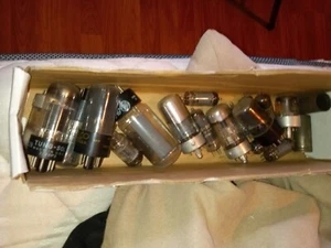 Vacuum Tube Set ( qty. 20 ) used - Afbeelding 1 van 4