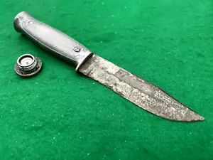 1923-1937 KA-BAR COMPASS Big Union Cut Co Olean NY HUNTING knife - Picture 1 of 11