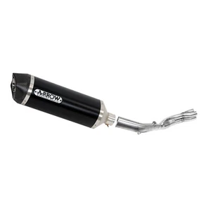 HONDA CBR 929/954 RR 00-03 exhaust 1/2 sys with ARROW RT Dark Alum carb cap - Picture 1 of 6