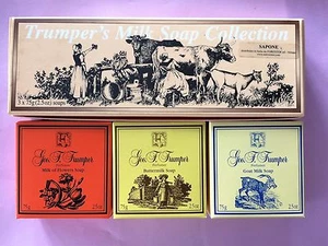 GEO.F.TRUMPER 3X75G TRUMPER'S COLLECTIONS PERFUMER Milk soap collection VINTAGE