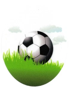 Fussball Fußball - Himmel - Flicken Aufnäher Aufbügler Patch #9767 - Bild 1 von 1