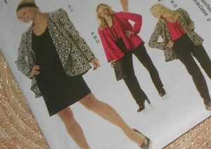 McCall's MUSTER #M6248 JACKE~TOP~KLEID~HOSE Palmer Pletsch 16-18-20-22 UNGESCHNITTEN - Bild 1 von 5