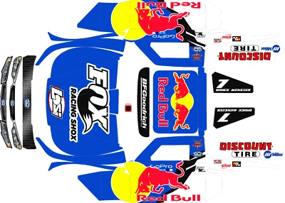 BIG FLEX Losi 5iveT 2.0 5t HPI Hoonage Rovan Wrap Calcomanías RC Wrap BRYCE HOMBRES Foto 1 de 2