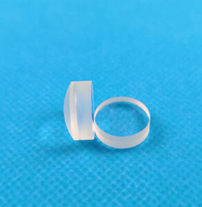2PCS 13.5mm Glass Achromatic Doublet Convex Lens Focal 33mm for Eyepieces Lenses