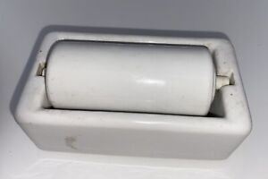Porcelain stamp and envelope sealer  vintage roller moisture