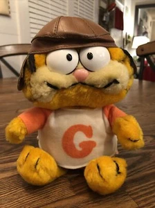 Vintage Dakin 1981 Garfield Football Player 7” Plush VERY CLEAN NEAR MINT CND! - Picture 1 of 12