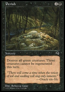 MTG PERISH PLAYED/ROVINATA - PERIRE - TE - MAGIC - Picture 1 of 1