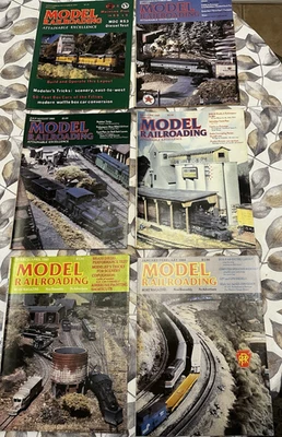 MODEL RAILROADING Magazines Vintage 1985 LOT Of 6, Complete Year - Image 1 of 4