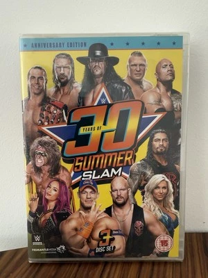 WWE: 30 Years of Summerslam (DVD) Sealed + FREE UK P&P - Image 1 of 2