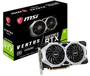 MSI GeForce RTX 2060 VENTUS GP OC Graphics Board VD7626 F/S w/Tracking# Japan - Picture 1 of 8