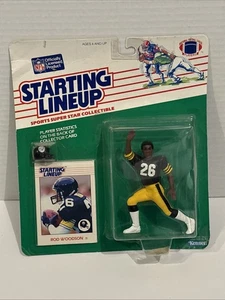 Rod Woodson Pittsburgh Steelers 1988 alineación inicial novato - Imagen 1 de 9