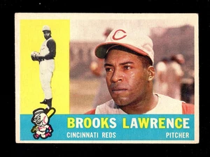 1960 TOPPS #434 BROOKS LAWRENCE REDS - Picture 1 of 2