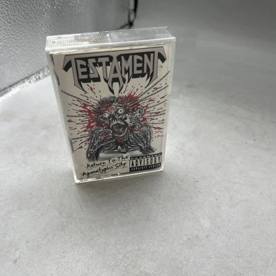 TESTAMENT - Return To The Apocalyptic City - Cassette Tape Album *Playtested* - Image 1 of 4