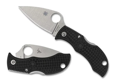 Spyderco Knives Manbug Lightweight MBKLFP Black FRN VG-10 Stainless Pocket Knife - Image 1 of 3