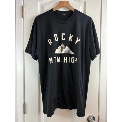 Rocky Mtn. High Colorado Rocky Mountain Black T Shirt - Size XL - Image 1 of 4