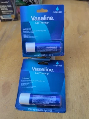 Vaselina Lip Therapy con Petróleo Vitamina E Transparente - 2 unidades Foto 1 de 2