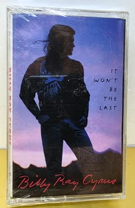 Vintage 1993 Billy Ray Cyrus: It Wont Be The Last Cassette Tape (Sealed, New) - Picture 1 of 10