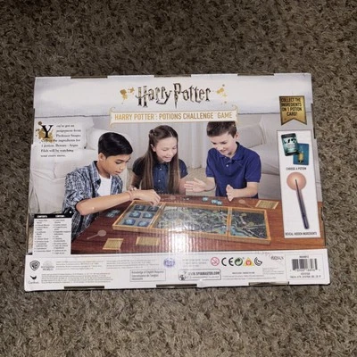 Harry Potter Potions Challenge Board Game Spin Master Pottermore Real Wood - Image 1 of 3
