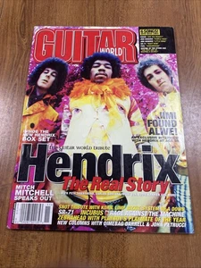 GUITAR WORLD NOVEMBRE 2000 JIMI HENDRIX MITCHELL DIMEBAG DARRELL - Foto 1 di 4