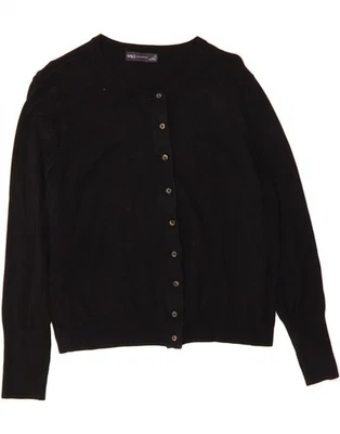 MARKS & SPENCER Womens Cardigan Sweater UK 20 2XL Black Viscose AH17 - Image 1 of 3