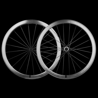 Road Dead Fly Fixed Gear Bike Aluminium Alloy Wheelset 700c 40 50 30mm Height - Image 1 of 4