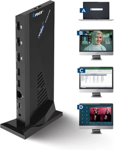 OREI 4K SplitXtend Docking Station Triple Display 100W DisplayLink SX-3C4K-D150W - Afbeelding 1 van 9