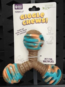 Multipet Giggle Chews Dog Toy - Picture 1 of 4