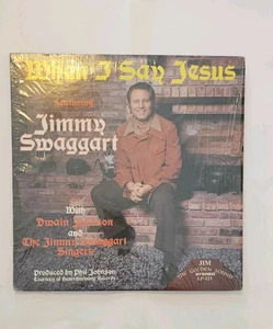 JIMMY SWAGGART ~ WHEN I SAY JESUS ~ LP 1975 ~ EX/VG+ ~ CHRISTIAN WORSHIP - Picture 1 of 5