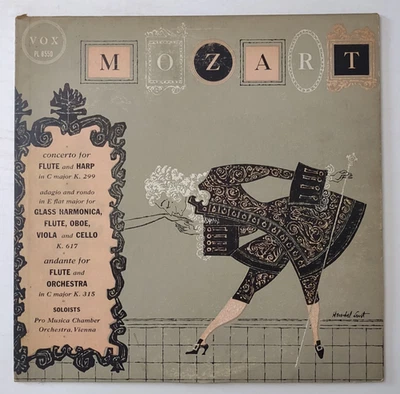 Mozart Concerto for Flute and Harp in C Major K. 299 vinyl record Vox PL 8550 Foto 1 de 4
