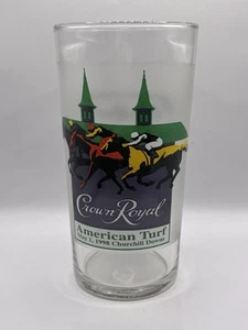 Crown Royal American Turf 1998 vidrio de julep como nuevo - Churchill Downs - Imagen 1 de 4