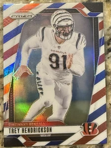 2024 Panini Prizm - Trey Hendrickson #59 Red White & Blue Prizm - Picture 1 of 2