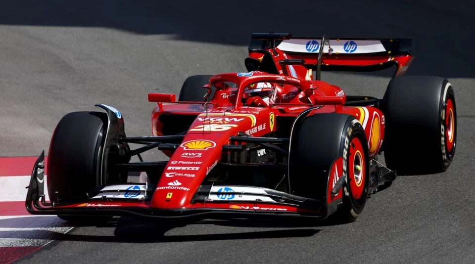 Ferrari SF-24 Charles Leclerc #16 Winner Monaco GP 2024 LS18F1063 1/18 Looksmart - Image 1 of 1