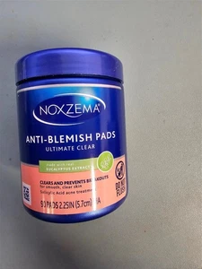 6 CONFEZIONI Noxzema Ultimate Clear Pastiglie Anti-Blemash con Acido Salicilico, 90 Cialde - Foto 1 di 1