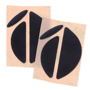 Lot de 2 patins à souris pieds de souris noirs neufs pour Logitech MX518 G400 ! YK - Photo 1/12