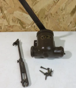 Vintage Yale Türschließer Modell Jahr 1932 Topfbauch Nr. 73 Halterung - Bild 1 von 13
