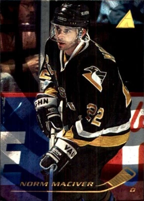 1995-96 Pinnacle RINK COLLECTION #170 Norm Maciver PITTSBURGH PENGUINS - Image 1 of 2