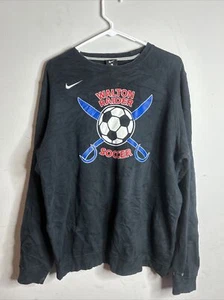 Walton Raider Fußballpullover Nike Größe Large Schwarz - Bild 1 von 5