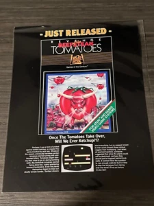Revenge of Beefsteak Tomatoes Atari 2600 20th Century Fox original CES promo - Picture 1 of 2