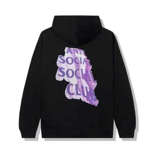 DS SS22 Anti social social Club heart as rock Black Hoodie XXL Auth ASSC TS CPFM - Picture 1 of 5