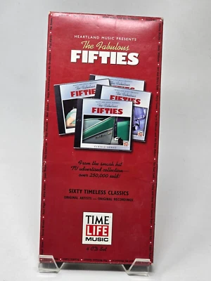 Time Life THE FABULOUS FIFTIES 1950's COLLECTION 4 CD SET Mint - Image 1 of 4