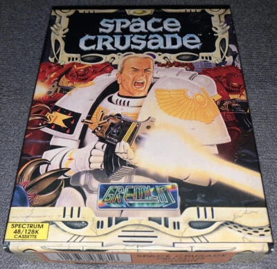 SPACE CRUSADE - GREMLIN - Commodore 64 / 128 - Cassette -  Rare - Image 1 of 3