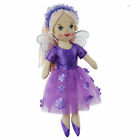 Snowdrop Purple Fairy Doll 35 cm Soft Toy Wings Embroidered Child Toddler Gift