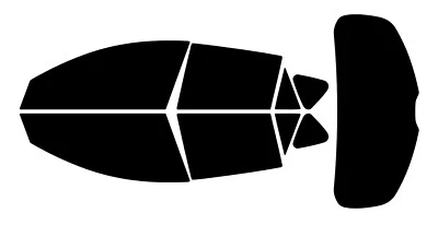 Window Tint For Mazda3 Hatch 2010-2013 Precut Nano Ceramic Car Film Kit - Image 1 of 4