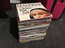 Q Job lot of 7” Singles Picture Sleeve records 1970s 1980s 1990s x 100
