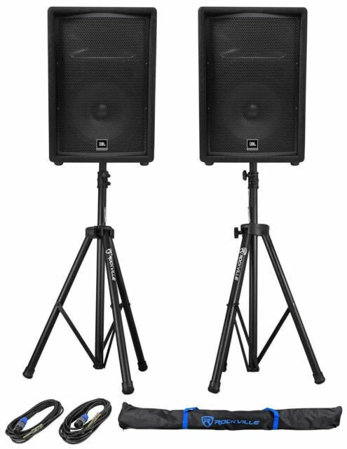 JBL Pro JRX212 12" 1000W Two-Way Stage Monitor Loudspeaker System - Pack of 2