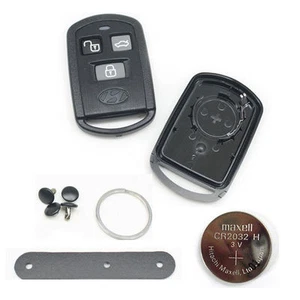 Replacement Key Case with Battery 3 button for Hyundai Grandeur XG OEM PARTS - Foto 1 di 1