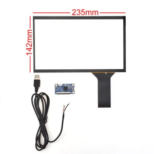 10.1 inch G+G 235*142mm 10 Piont Touch Screen 16:9 Capacitive +USB Controller - Picture 1 of 7