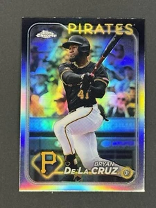 Bryan De La Cruz Prizm Refractor 2024 Topps Chrome Update #USC126 Pirates - Picture 1 of 2