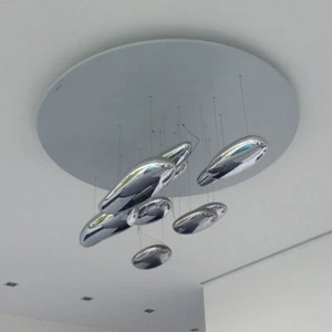 Artemide Mercury Sospensione Deckenleuchte Ø 110cm Chrom - Bild 1 von 4